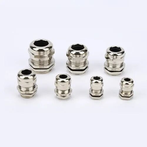 Brass PG Metal Cable Gland, Color : Silver