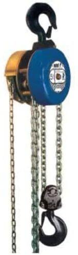 Blue Colour Indef Powder Coating Steel Chain Pulley Blocks