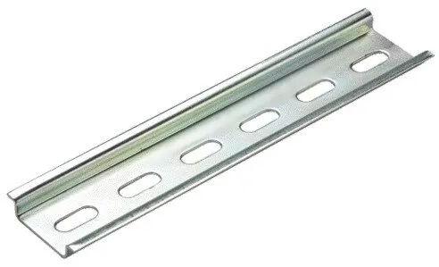 Galvanized Steel Trinity Touch Din Rail, for Electric Fitting