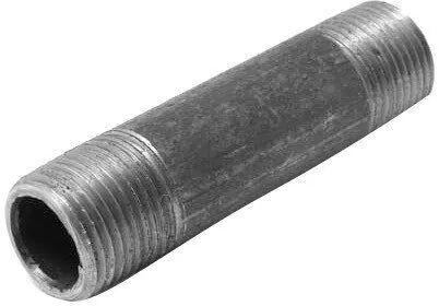 Round Mild Steel Pipe Nipple