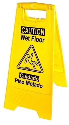 Safety Floor Stand, Color : Yellow