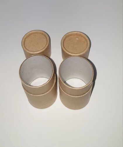 Paper Tube Box, Color : Brown