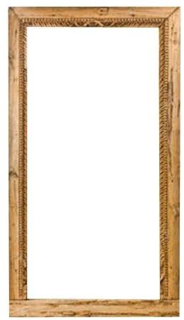 wooden door frame