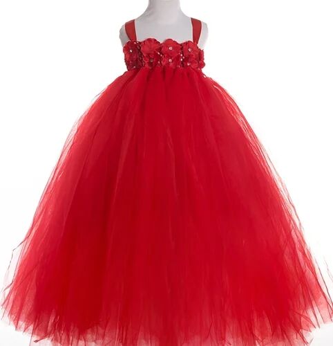 Tutu Dress, Color : Red