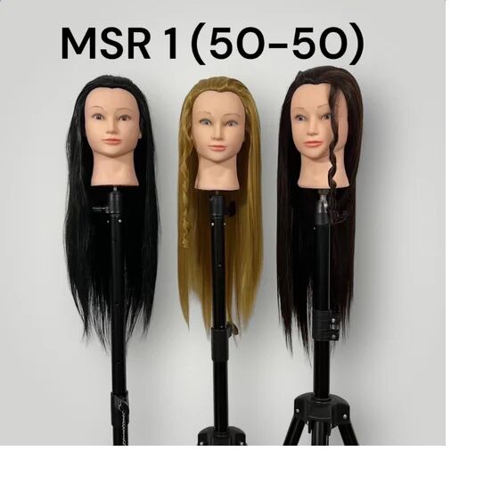 Black Hair Mannequin, for salon parlour, Gender : Female