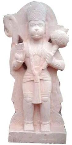 Marble hanuman statue, Packaging Type : Thermocol Box, Cardboard Box