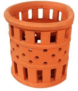 Clay Grill Planter, Color : Terra Cota Color