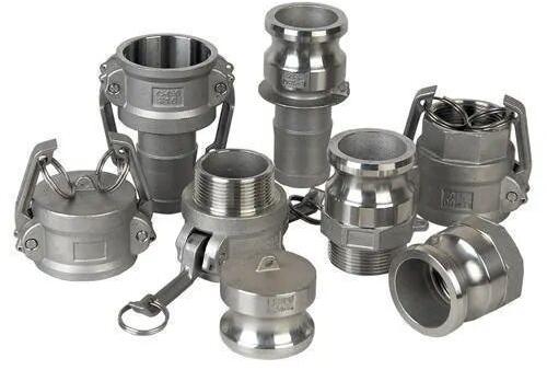 Round Stainless Steel Camlock Couplings, Color : Silver