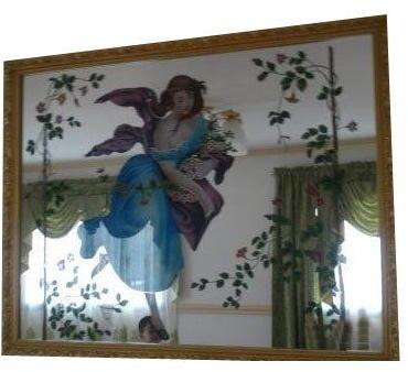 3D Stained Glass Mirror, Size : Upto 8 x 4 FEET
