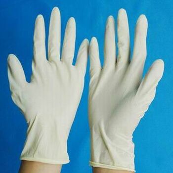 3P Disposable Medical Glove, Color : White