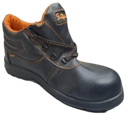 Leather safety shoes, Outsole Material : PU