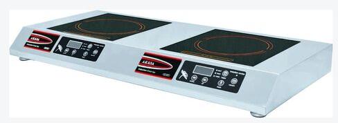 Stainless Steel Induction Cooktop, Color : White