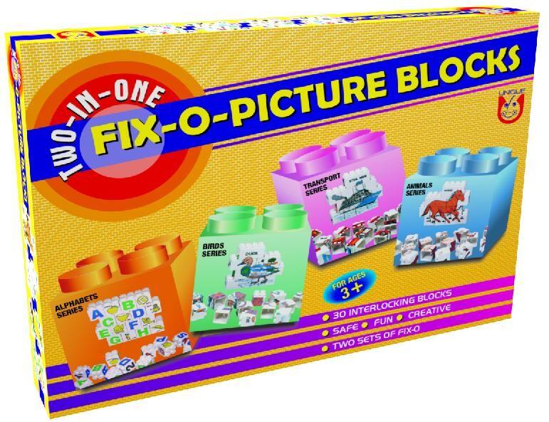 2 in 1 Fixo Blocls Educational Building Blocks Learning Game