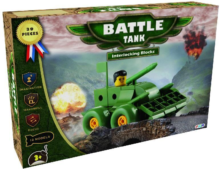 Battle Tank Educational Building Blocks
