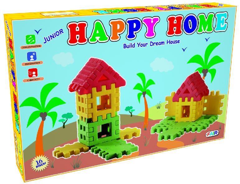 Happy Home Jr Construction Building Blocks Kids Toys