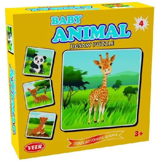 Jigsaw Animals Educational Intellectual Brainy Puzzle