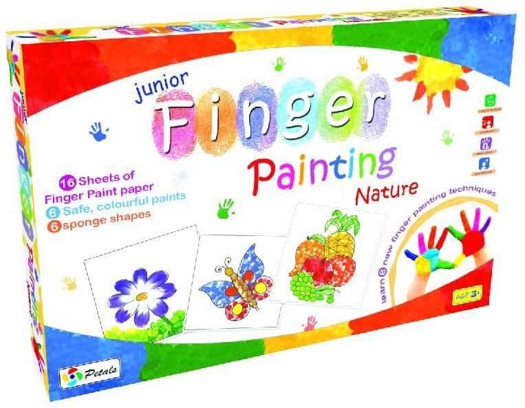 Jr Finger Painting Creative Educational Preschool Game