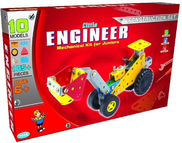 Little Engineer - Construction Educational Learning Preschool Building Blocks Game