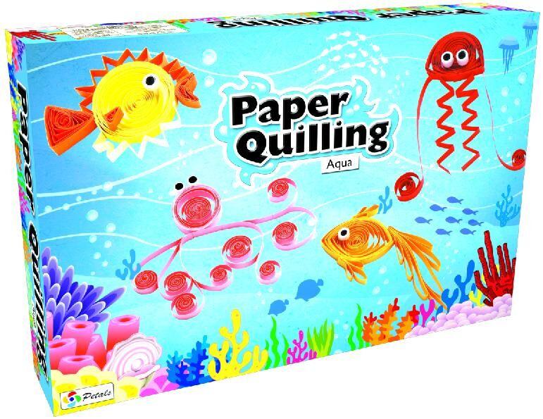 Paper Quilling Aqua Creative Art