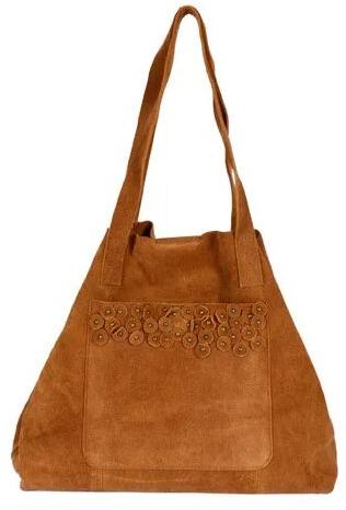Fancy Ladies Handbag, Pattern : Printed, Plain