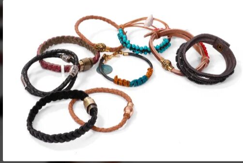 Suvaska Leather Bracelets
