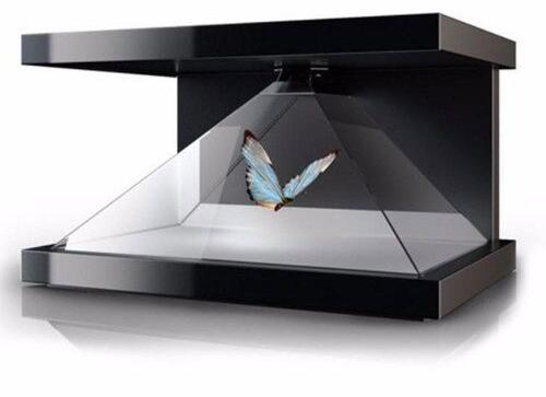 3D Holographic Glass Display
