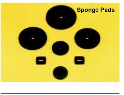 Cylinder Neoprene Sponge Rubber Pads