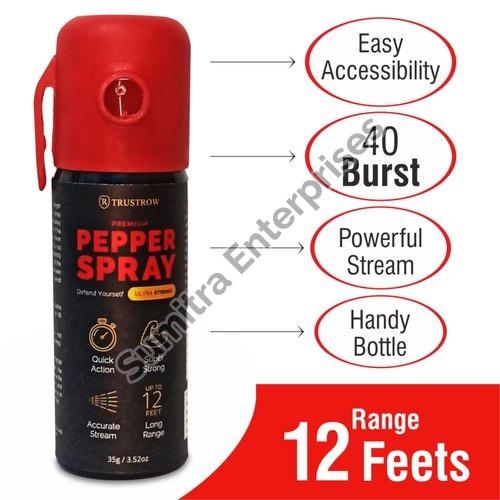 Pepper Spray, Feature : Safety Lock