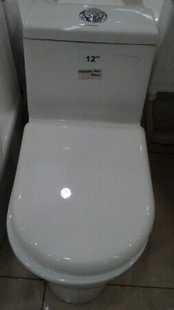 Ceramic Varmora Toilet Seat, Color : White