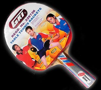 Plastic table tennis bat, for Playing Cricket, Pattern : Plain