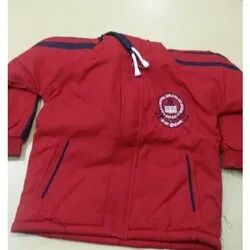 Hosiery School Uniform Jacket, Color : Red, Blue