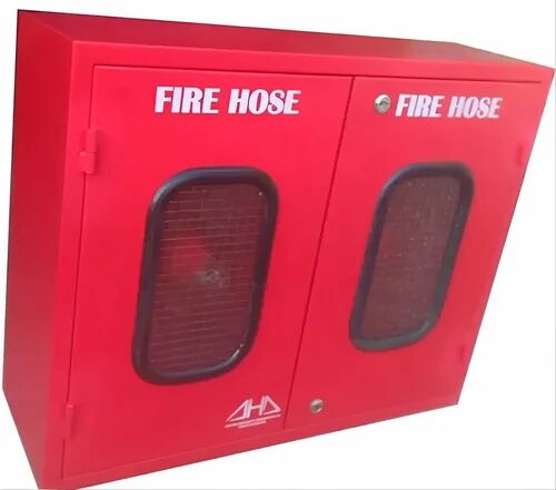 Stainless Steel Fire Hose Box, Size : 3x4 Feet (HxL)
