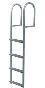 Anodized Aluminum Straight Dock Ladders