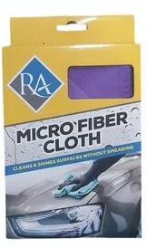 Gray Microfiber Micro Fiber Cloth, Size : 40x40 cm (LxW)