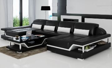 leathe sofa