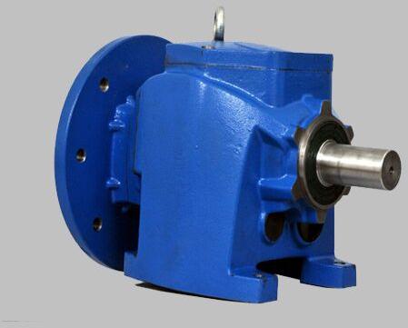 Helical speed reducer