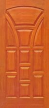Solid wooden doors made in African Teak