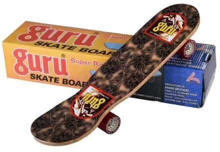 PRINTED Wood Skateboard, Size : Medium