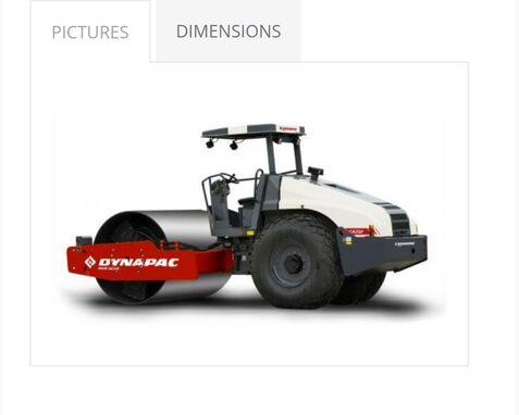 DYNAPAC Soil Compactor, Color : Red/ grey
