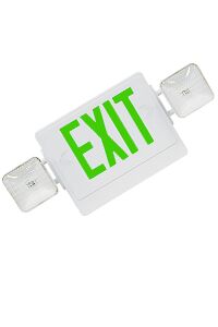 Polycarbonate Combination LED Exit Sign