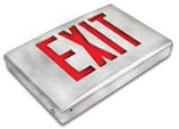 Universal Die-cast Aluminum LED Exit Sign