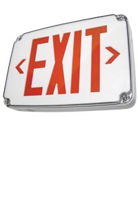 Weatherproof LED Exit Sign