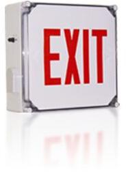 Wet Location Rated LED Exit Sign