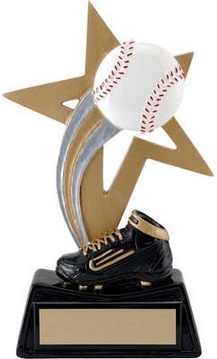 Big Star Baseball Trophy