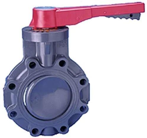  UPVC Butterfly Valve, Color : Grey