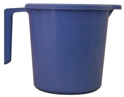 Blue Plastic Bath Mug