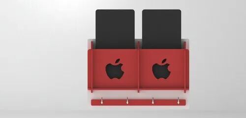 Plastic Mobile Stand, Color : Red