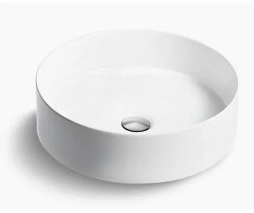 White Ceramic Wash Basin, for Bathroom Fittings