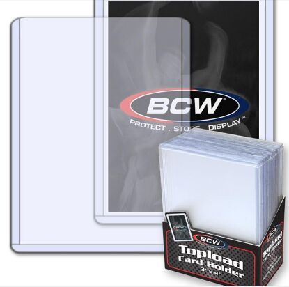 BCW 3X4 TOPLOAD CARD HOLDER
