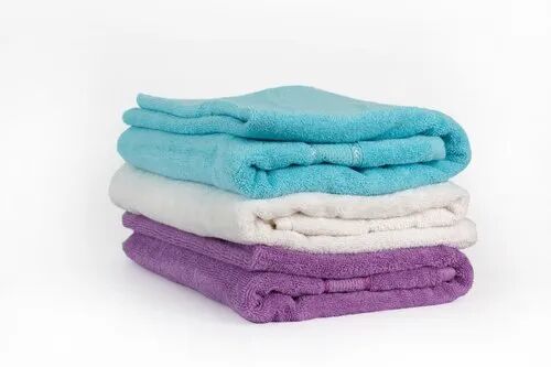 Embroidered Cotton Bath Towels, Size : Bath: 30X60 Inches, Hand: 16X24 Inches